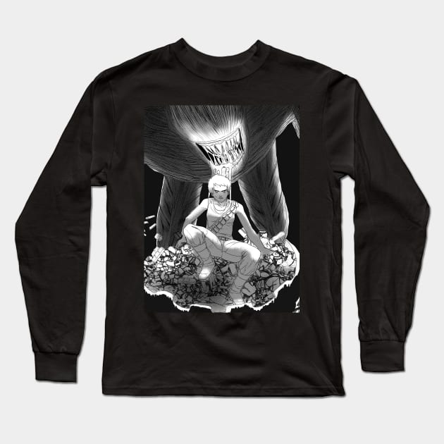 Alien (AKIRA) Long Sleeve T-Shirt by spanoodle